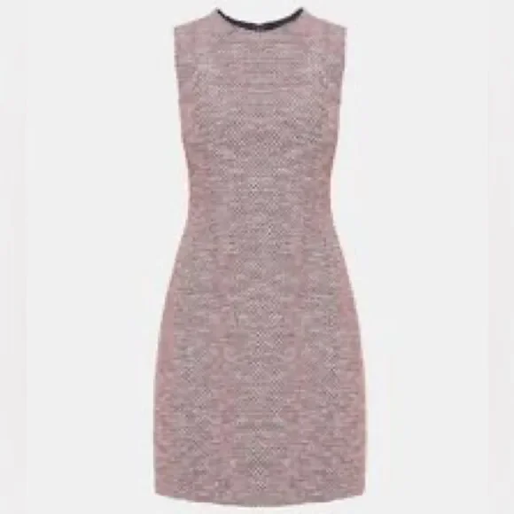 Theory Hourglass Beacon Tweed Dress - Size 6